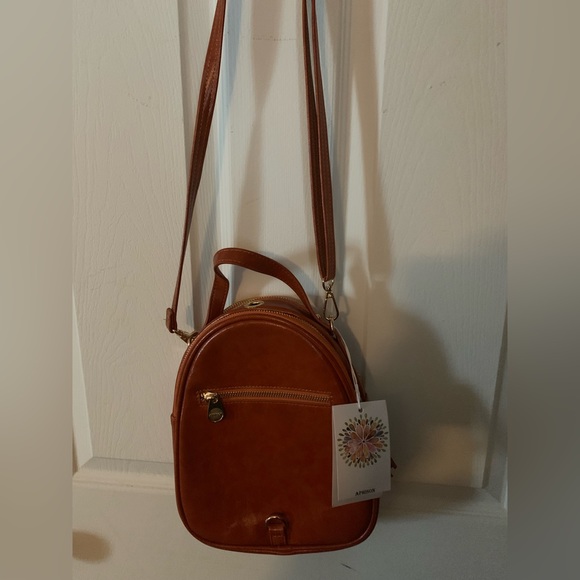 Aphison Brown Leather bag - Forever Sunshine - Picture 2 of 9